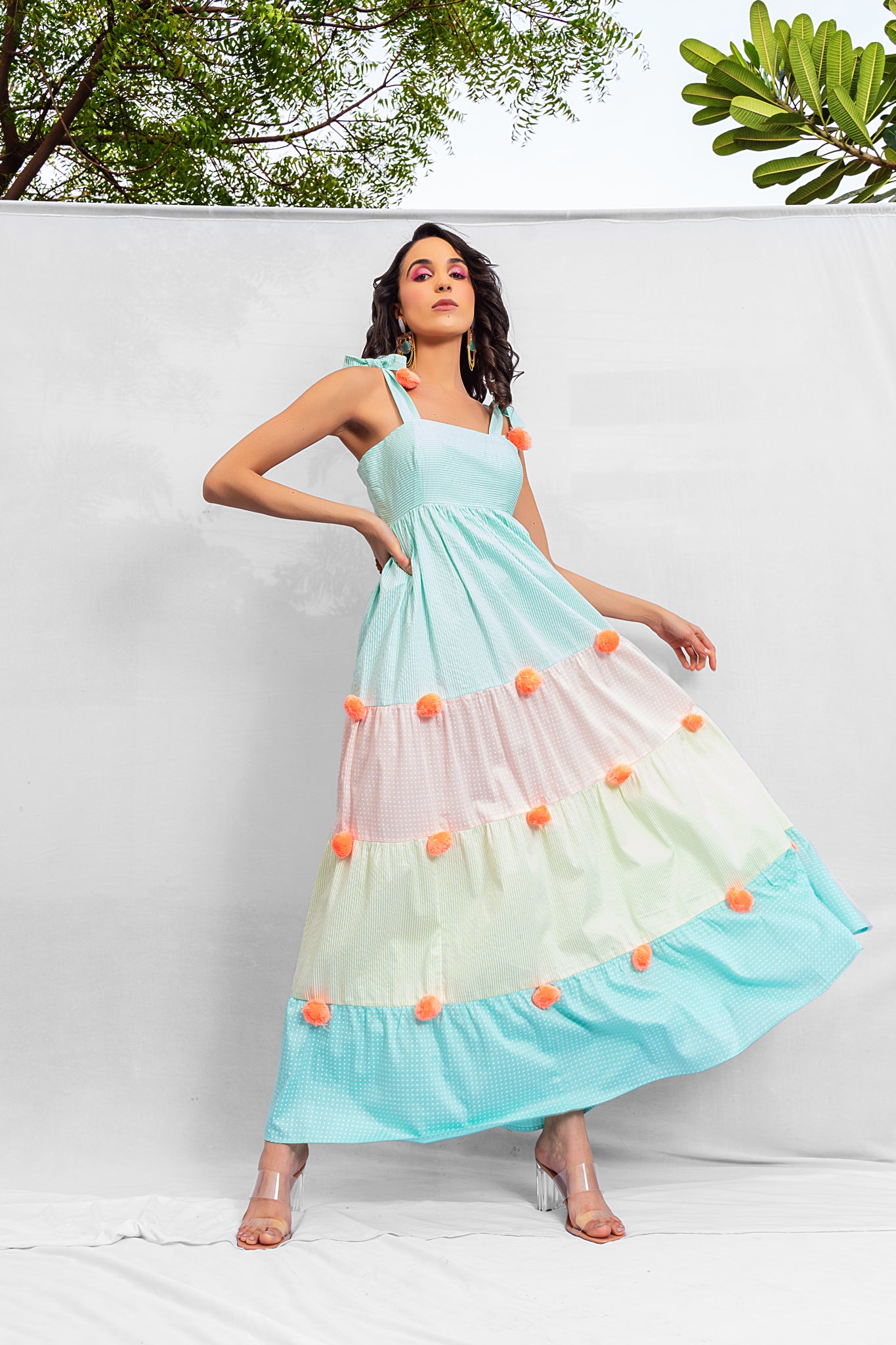 Alina Layered Maxi Dress