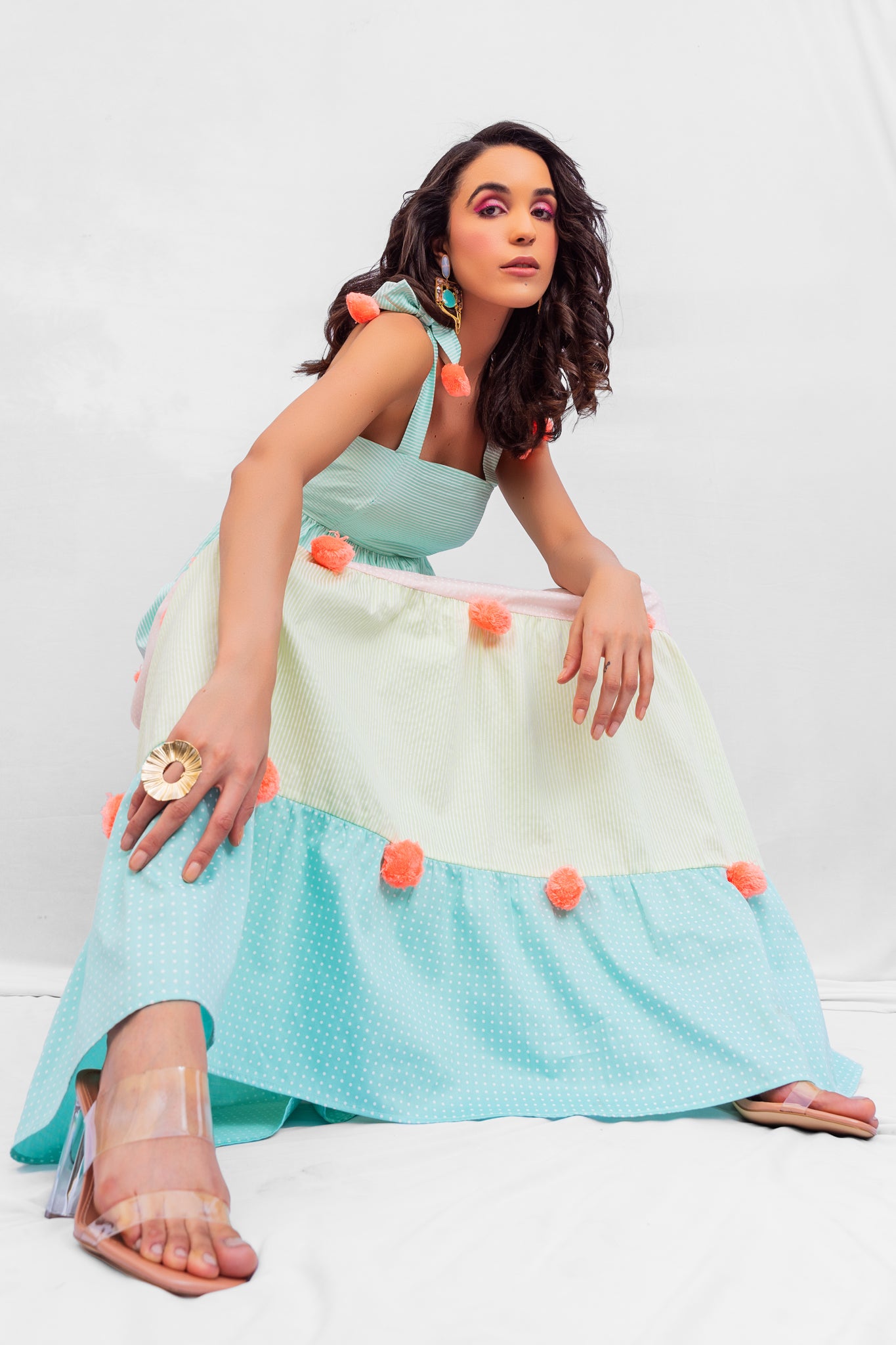 Alina Layered Maxi Dress