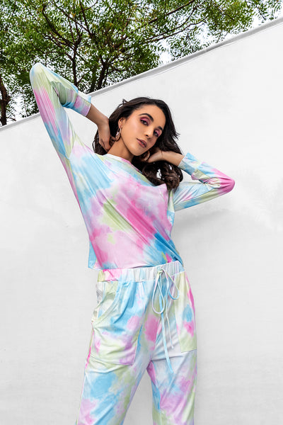 Unicorn Tie-dye Co-Ord Set