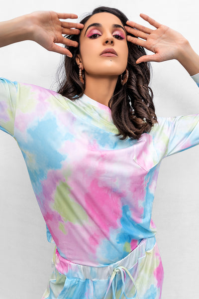 Unicorn Tie-dye Co-Ord Set