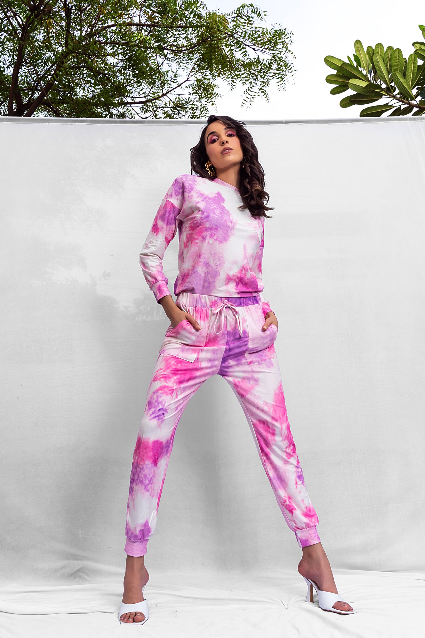 Sakura Tie-dye Co-Ord Set