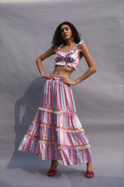 Vanessa Pink organza Dress
